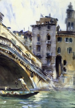 古典的なヴェネツィア Painting - リアルト・ジョン・シンガー・サージェント・ヴェニス